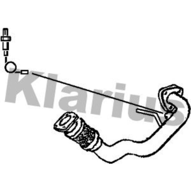 Tube D'échappement Klarius 301674