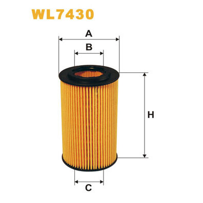 Filtre À Huile Wix Wl7430