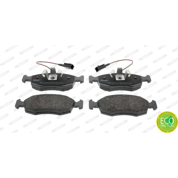 4 Plaquettes De Frein Ferodo Fdb4353