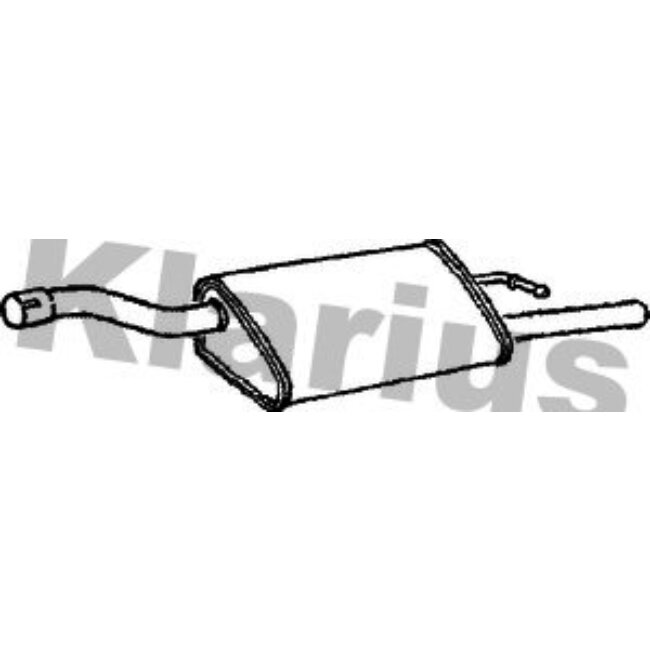 Silencieux Arrière Klarius 220637
