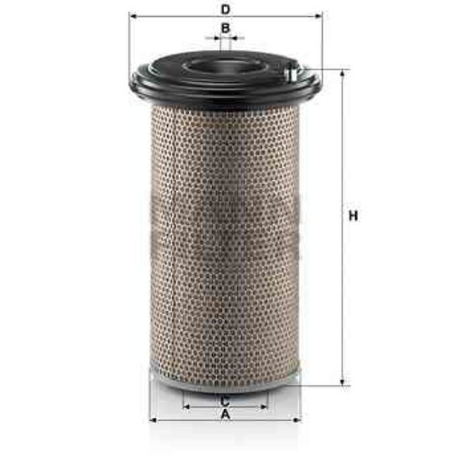 Filtre À Air Mann-filter C24650/3