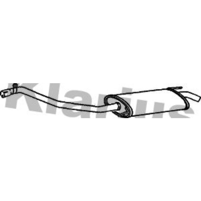 Tube D'échappement Klarius 260659