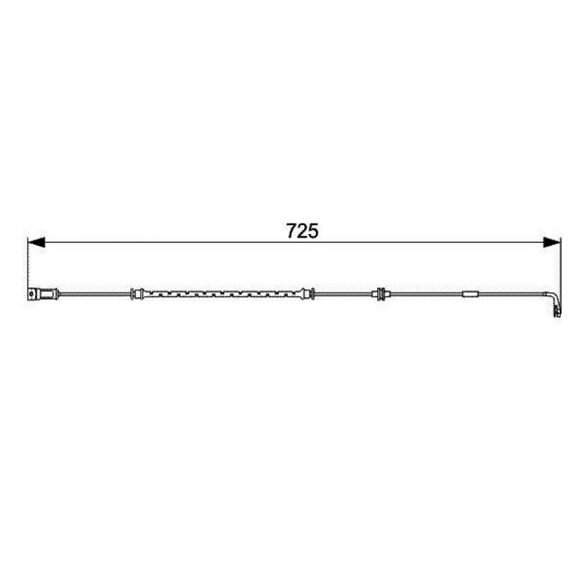 Témoin D'usure Bosch 1987473017