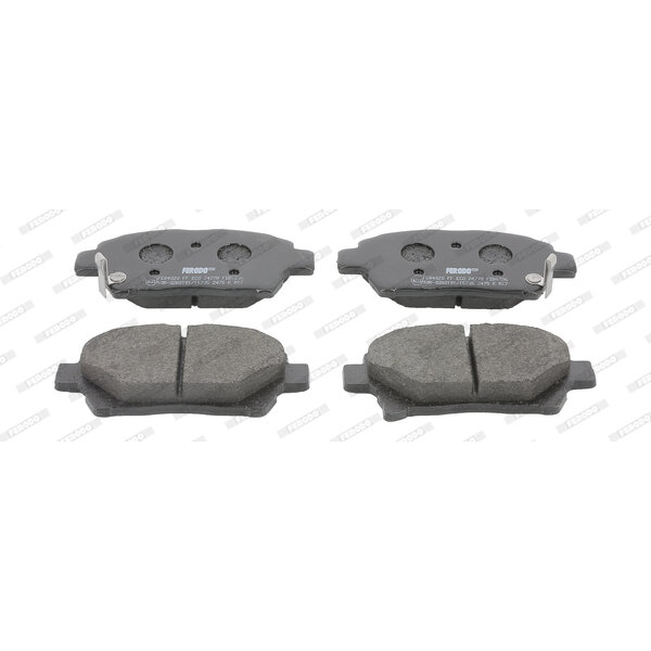 4 Plaquettes De Frein Ferodo Fdb4236