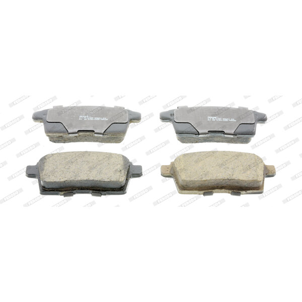 4 Plaquettes De Frein Ferodo Fdb4366