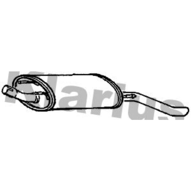 Silencieux Arrière Klarius 210900