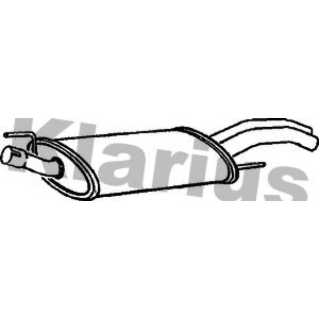 Silencieux Arrière Klarius 220392