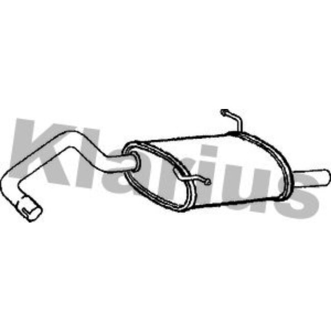 Silencieux Arrière Klarius 220777