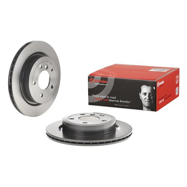 2 Disques De Frein Brembo Vernis Uv 09.r121.11