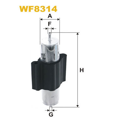 Filtre À Carburant Wix Wf8314