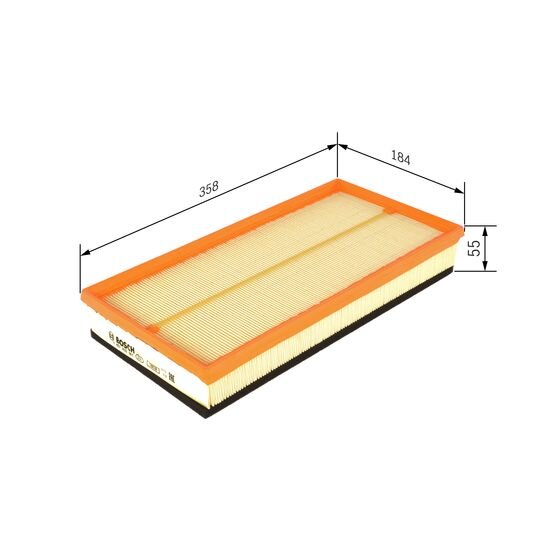 Filtre À Air Bosch S3081