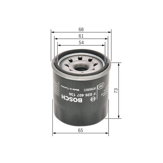 Filtre À Huile Bosch F026407130