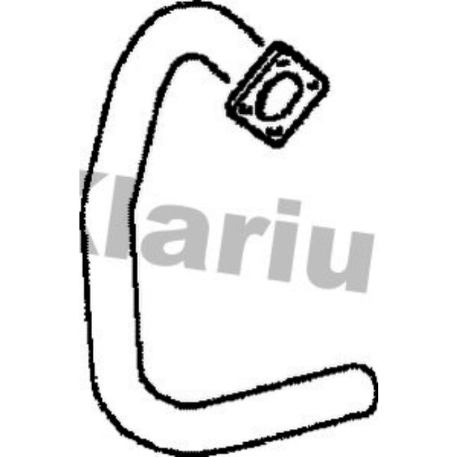 Tube D'échappement Klarius 120211