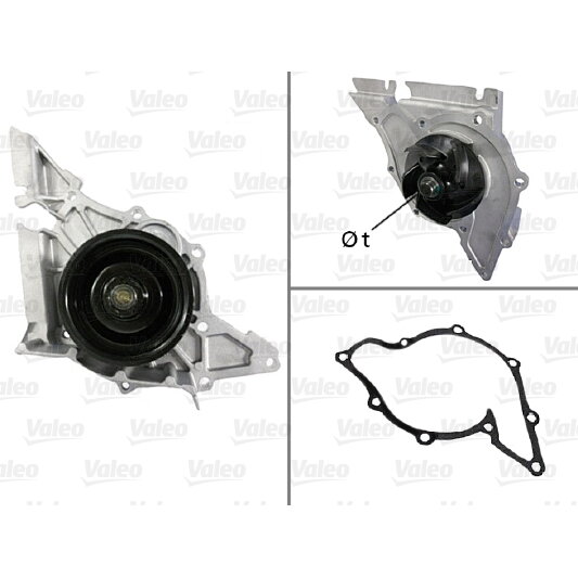 Pompe À Eau Valeo 506517