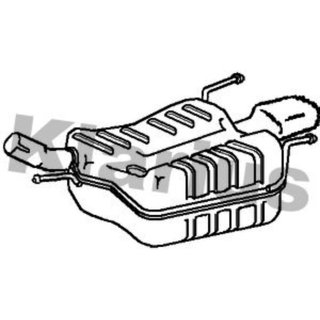 Silencieux Arrière Klarius 220981