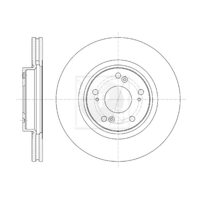 1 Disque De Frein Nps H330a60