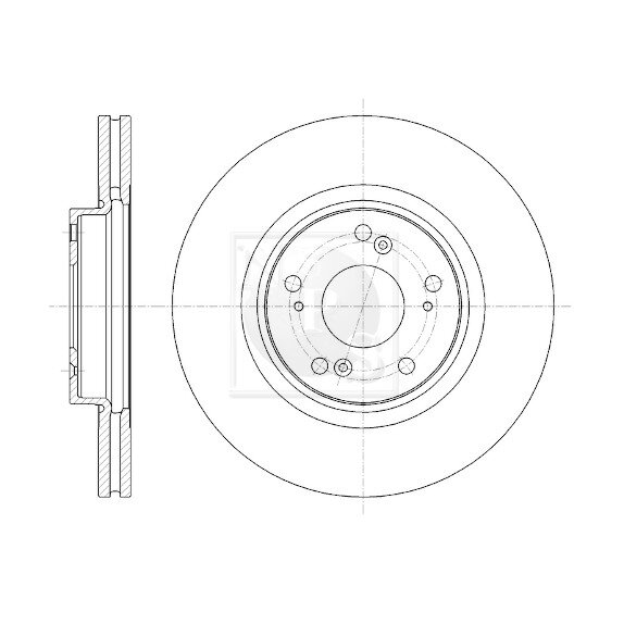 1 Disque De Frein Nps H330a60