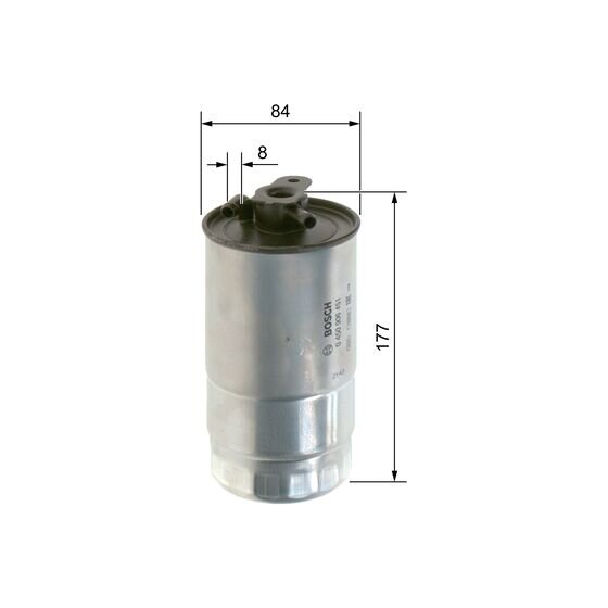 Filtre À Carburant Bosch 0450906451
