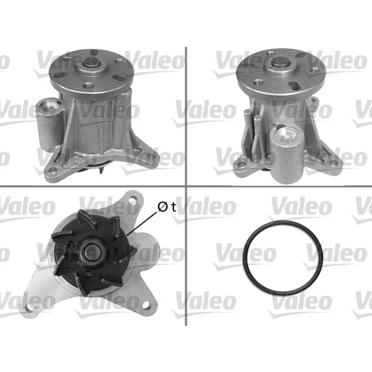 Pompe À Eau Valeo 506988