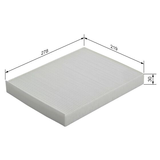 Filtre D'habitacle Pollen Bosch M2114