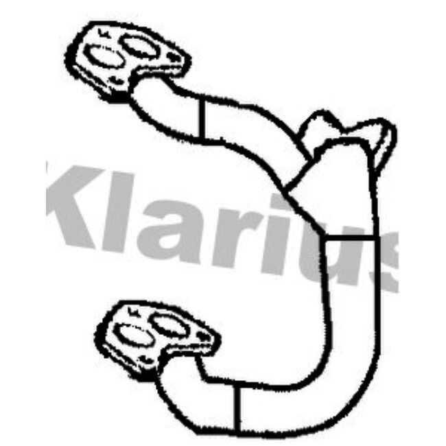 Tube D'échappement Klarius 301595