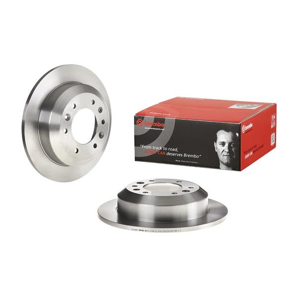 2 Disques De Frein Brembo 08.a633.10
