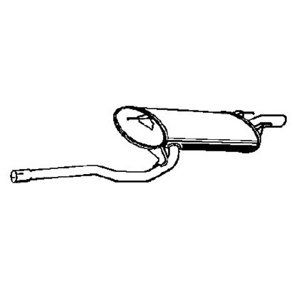 Tube D'échappement Nps T430a146