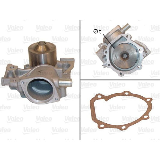 Pompe À Eau Valeo 506440