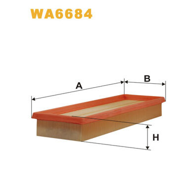 Filtre À Air Wix Wa6684
