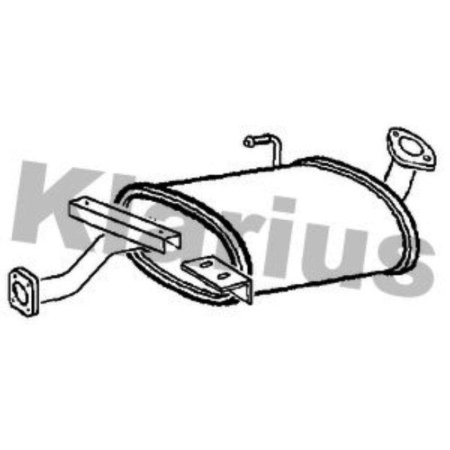 Silencieux Intermédiaire Klarius 220330