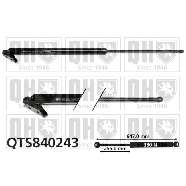 Vérin De Coffre Quinton Hazell Qts840243