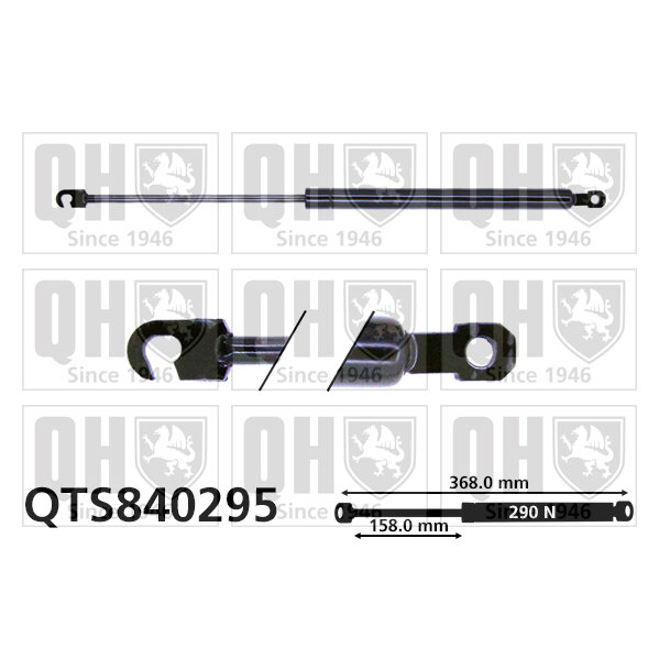 Vérin De Coffre Quinton Hazell Qts840295