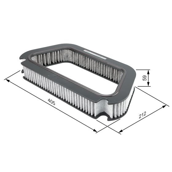 Filtre D'habitacle À Charbon Actif Bosch R2423