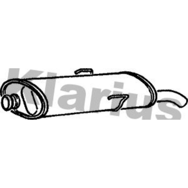 Silencieux Arrière Klarius 210172