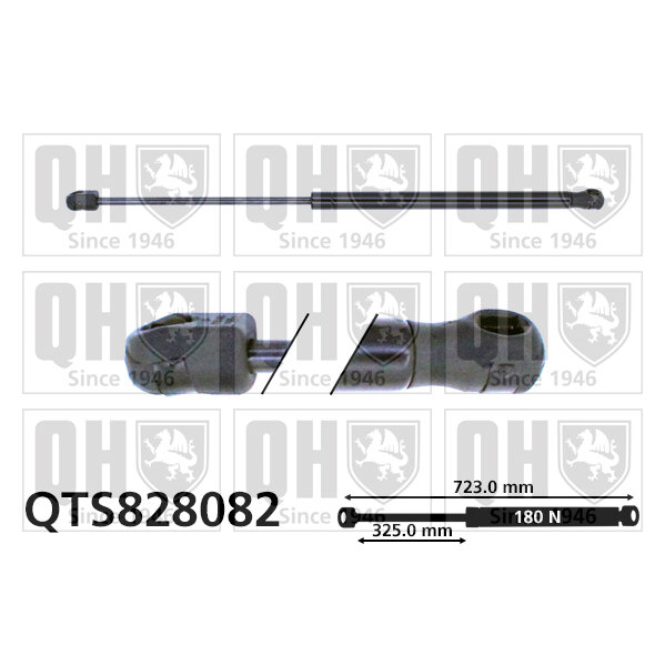Vérin De Capot Quinton Hazell Qts828082