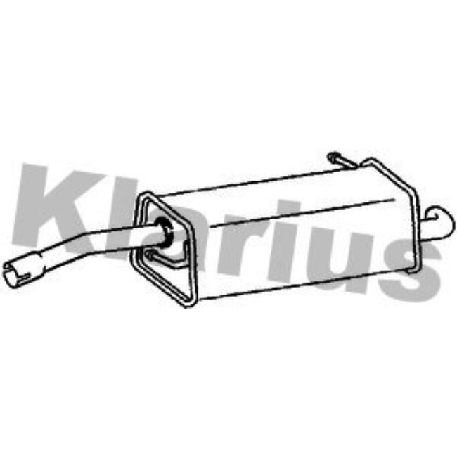 Silencieux Arrière Klarius 221004