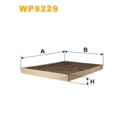Filtre D'habitacle Charbon Actif Wix Wp9229