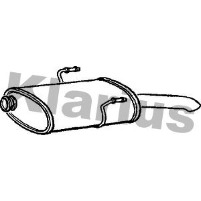 Silencieux Arrière Klarius 210789