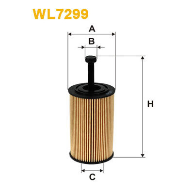 Filtre À Huile Wix Wl7299