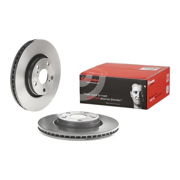 2 Disques De Frein Brembo 09.a914.11