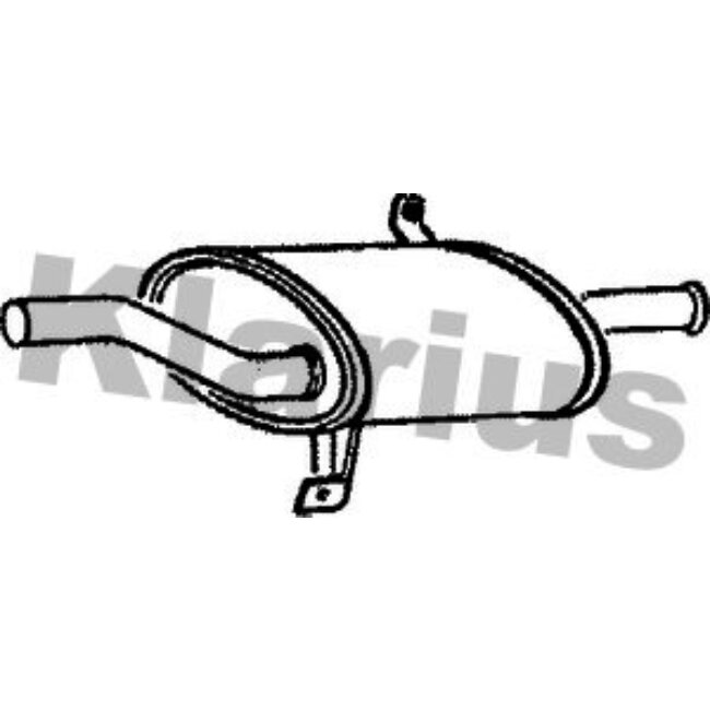 Silencieux Arrière Klarius 210043