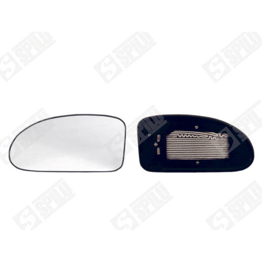 Glace De Rétroviseur Grand Angle Dégivrant Côté Conducteur Spilu 10939