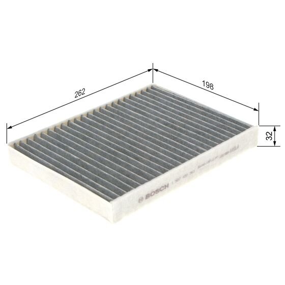 Filtre D'habitacle À Charbon Actif Bosch R2361