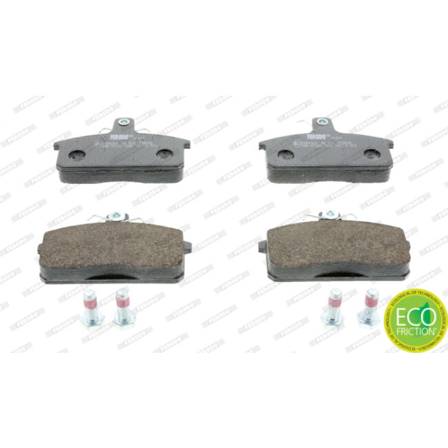 4 Plaquettes De Frein Ferodo Fdb906