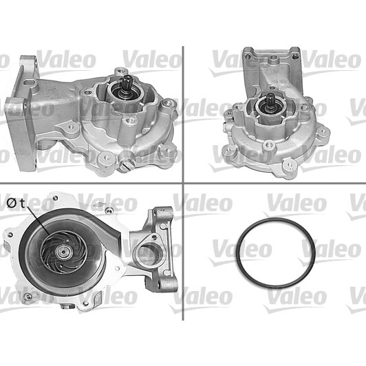 Pompe À Eau Valeo 506693