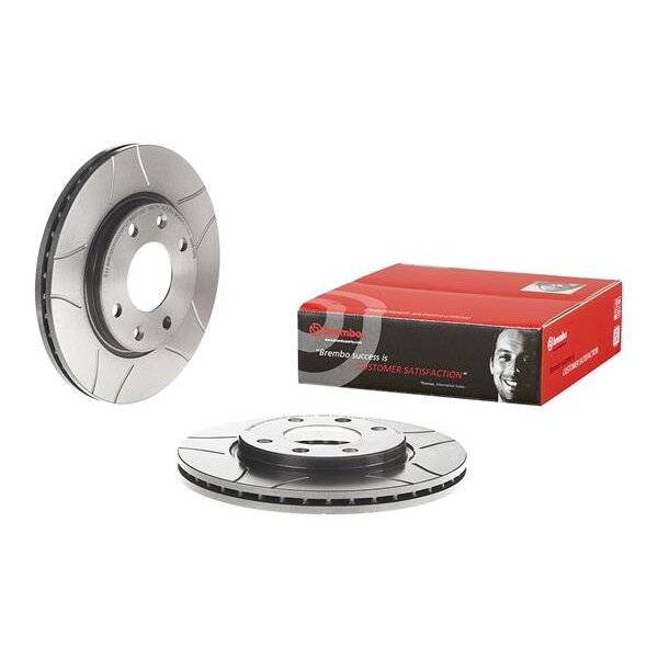 2 Disques De Frein Brembo Max 09.9610.75