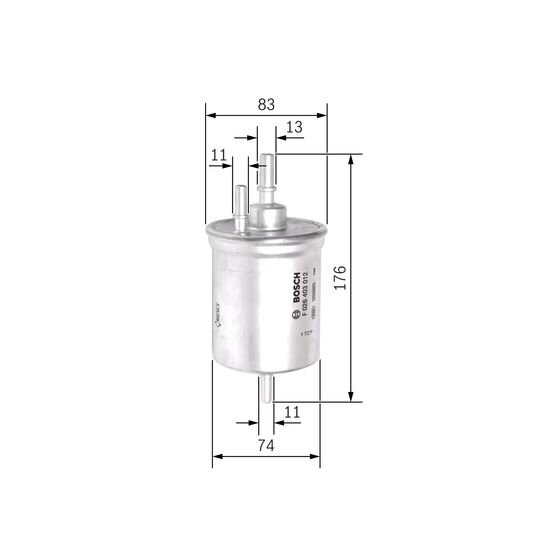 Filtre À Carburant Bosch F026403012