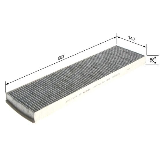 Filtre D'habitacle À Charbon Actif Bosch R2399