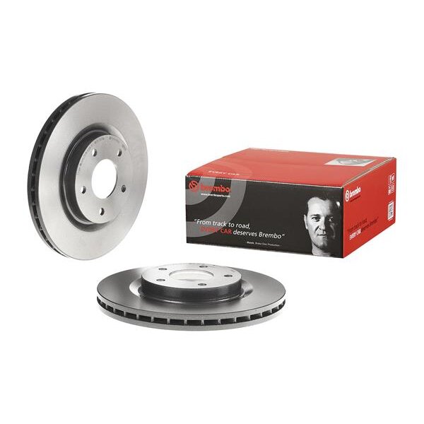 2 Disques De Frein Brembo Vernis Uv 09.n264.11