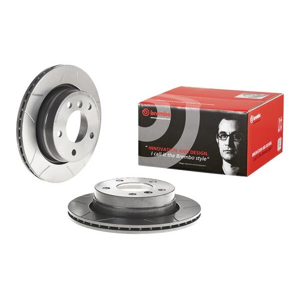 2 Disques De Frein Brembo Max 09.7727.75